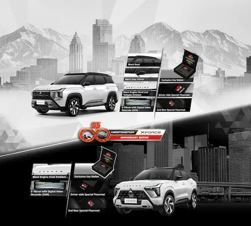 Temukan Destinator & Xforce 55th Anniversary Edition di IIMS 2026